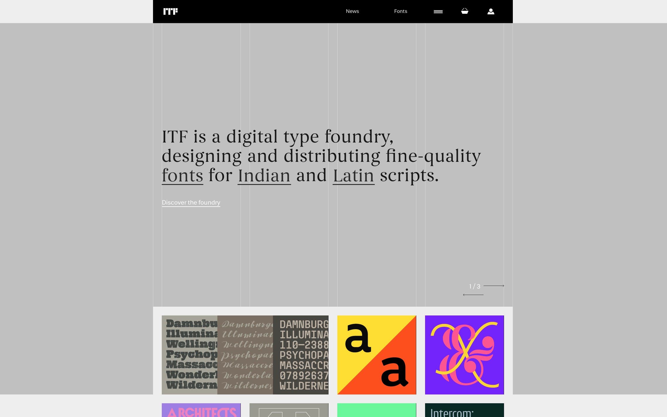 Indian Type Foundry – desktop